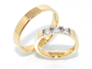 Superdeal! -50% Forlovelsesringer m/ diamanter